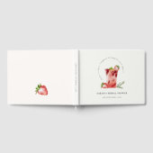 Strawberry Pink Margarita Cocktail Bruidsmeisje Sh Gastenboek (Volledig)