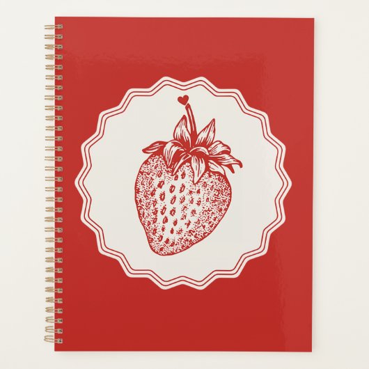 Strawberry Planner (Voorkant)
