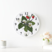 Strawberry Plant Wall Clock Grote Klok (Huis)