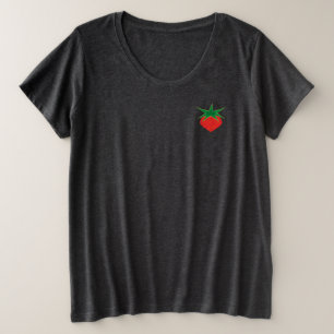 Strawberry Plus Size Women's T-Shirt