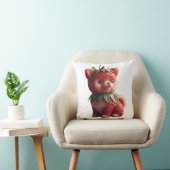 Strawberry Pomeranian Kussen (Stoel)