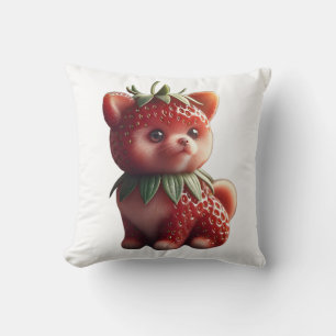 Strawberry Pomeranian Kussen