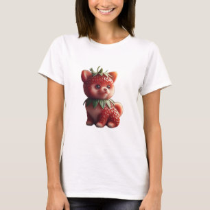 Strawberry Pomeranian T-shirt