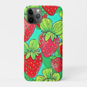Strawberry Pop Art Pattern Case-Mate iPhone Case (Achterkant)