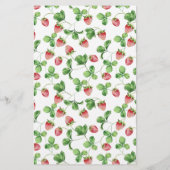 Strawberry Predictions spel Flyer (Achterkant)