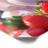 Strawberry princess Glossy Poster (Hoek)