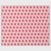 Strawberry Print Cadeaupapier (Vlak)