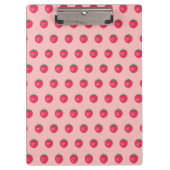 Strawberry Print Klembord (Voorkant)