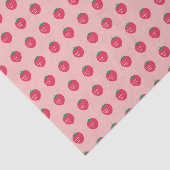 Strawberry Print Tissuepapier (Detail)