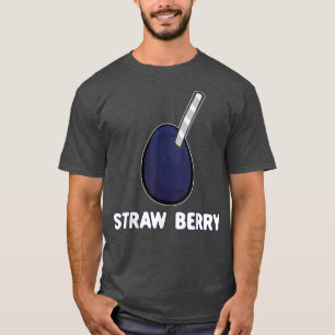 Strawberry Puns Summer Fruits Funny Vegan Food Veg T-shirt