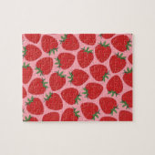 Strawberry Puzzle Legpuzzel (Horizontaal)