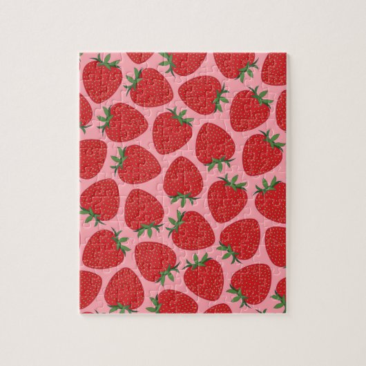 Strawberry Puzzle Legpuzzel (Verticaal)