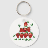 Strawberry Pyramid Sleutelhanger (Voorkant)