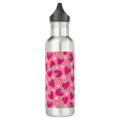 Strawberry Rainbow Daisy patroon Waterfles (Links)