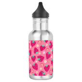 Strawberry Rainbow Daisy patroon Waterfles (Links)