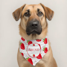 Strawberry Red Heart Dog Naam