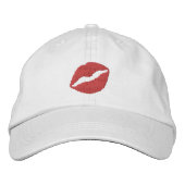 Strawberry Red Lipstick Print Kiss Pet (Voorkant)
