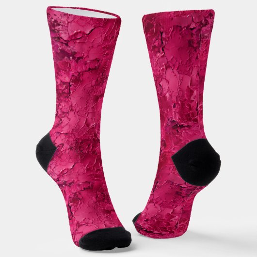 Strawberry Red Sokken (Gebogen)