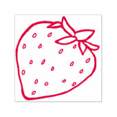 Strawberry Red Zelfinktende Stempel (Design)