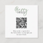 Strawberry Registry Informatiekaartje (Achterkant)