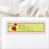 Strawberry Return Address Label (Insitu)