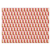 Strawberry Rhubarb Pie a la Mode Dessert Slice Tafelkleed (Voorkant (Horizontaal))