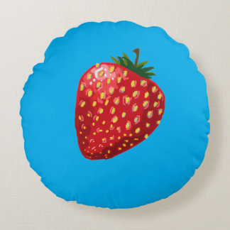 Strawberry Rond Kussen