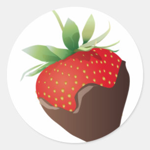 Strawberry Ronde Sticker