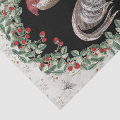 Strawberry Rooster One Tissuepapier (Detail)