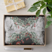 Strawberry Rooster Two Tissuepapier (Geschenk)