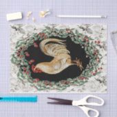 Strawberry Rooster Two Tissuepapier (Craft)