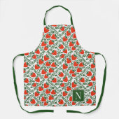 Strawberry Rustic Farmhouse Monogram Schort (Voorkant)