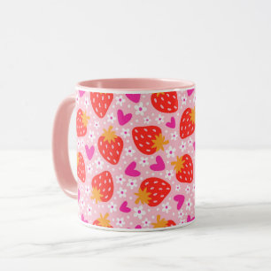 Strawberry Seamless Pattern Mok