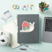 Strawberry Shell Snail Sticker (iPad Cover)