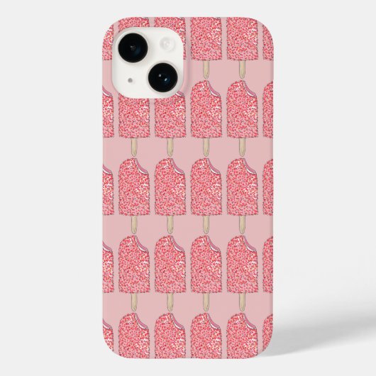 Strawberry Shortcake Popsicles Phone Case (Achterkant)