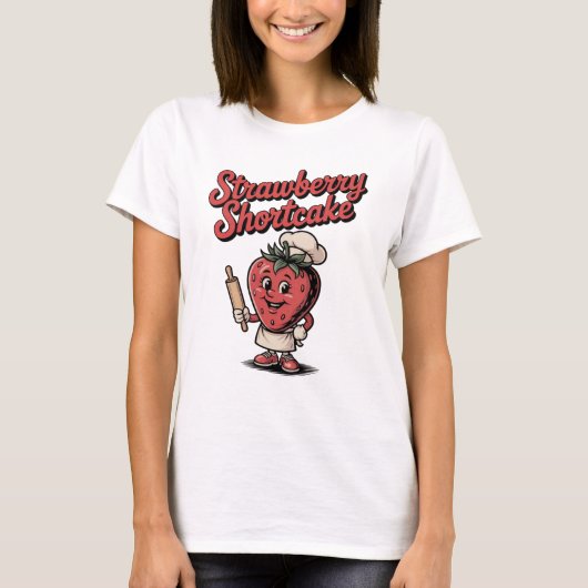 Strawberry Shortcake T-shirt (Voorkant)