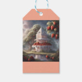 Strawberry shortcake thema cadeaulabel (Voorkant)