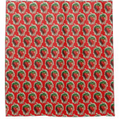 Strawberry Shower Curtain Douchegordijn (Voorkant)