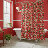 Strawberry Shower Curtain Douchegordijn