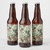 Strawberry Sins - Gotische barok Bier Etiket (Flessen)