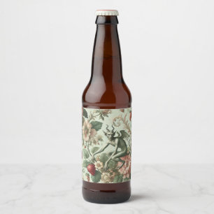 Strawberry Sins - Gotische barok Bier Etiket