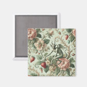 Strawberry Sins - Gotische barok Magneet (Voorkant / Achterkant)