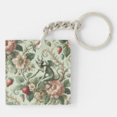 Strawberry Sins - Gotische barok Sleutelhanger (Achterkant)