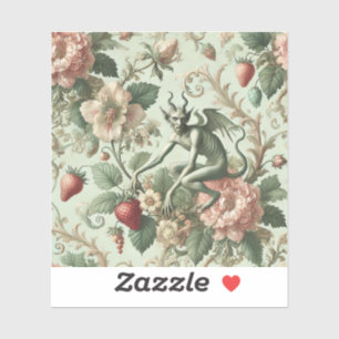 Strawberry Sins - Gotische barok Sticker