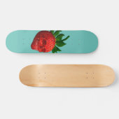 Strawberry Skull Persoonlijk Skateboard (Horizontaal)
