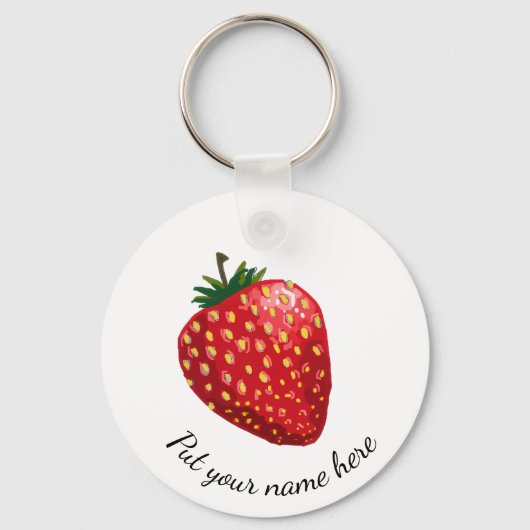 Strawberry Sleutelhanger (Voorkant)