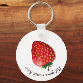 Strawberry Sleutelhanger (Achterkant)