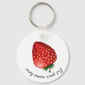Strawberry Sleutelhanger (Achterkant)