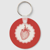 Strawberry Sleutelhanger (Achterkant)
