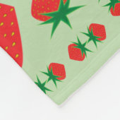 Strawberry Small Fleece Blanket (Hoek)